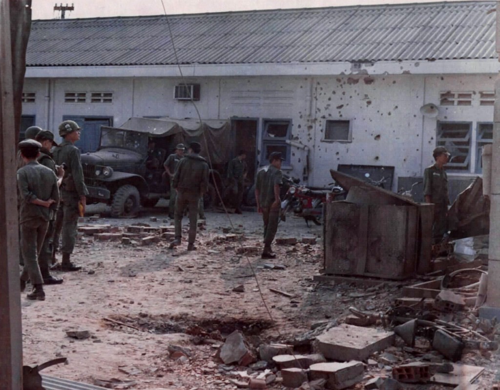 Thiệt hại gần khu vực TSN 1968. source: fold3.com