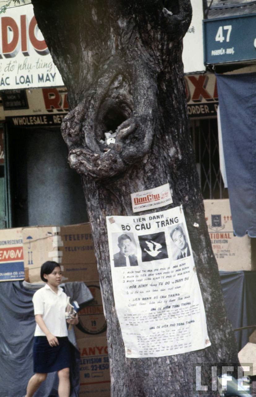 Saigon 1967 - Bầu cử Tổng thống.Saigon Election Posters