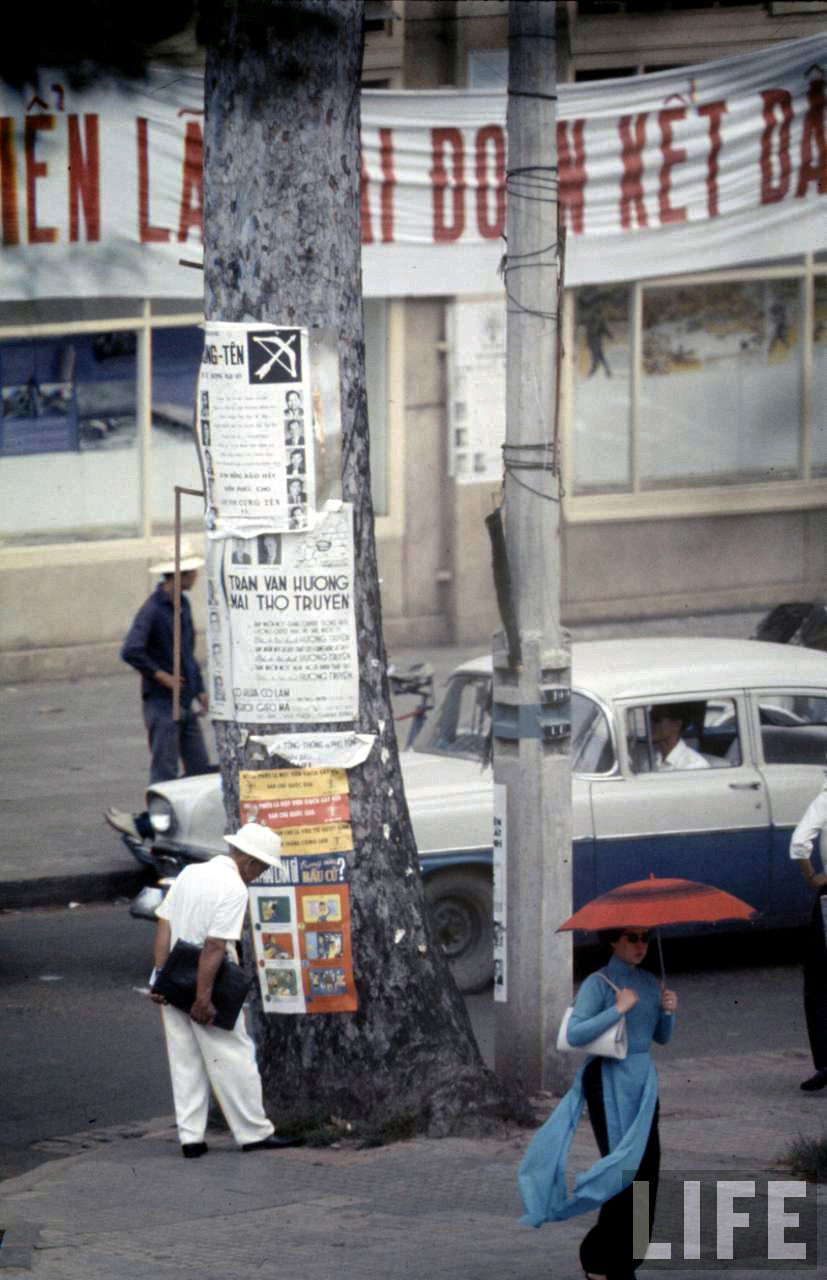 Saigon 1967 - Bầu cử Tổng thống. Saigon Election Posters