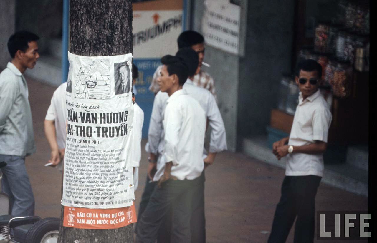 Saigon 1967 - Bầu cử Tổng thống. Saigon Election Posters