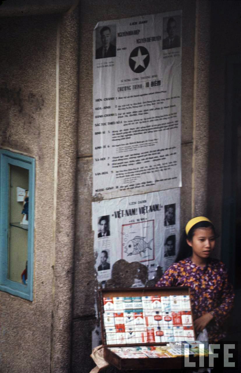 Saigon 1967 - Bầu cử Tổng thống. Saigon Election Posters