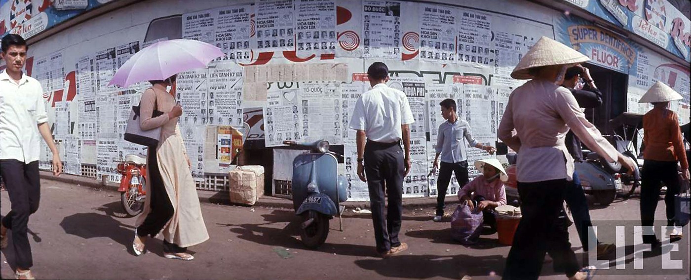 Saigon 1967 - Bầu cử Tổng thống. Saigon Election Posters
