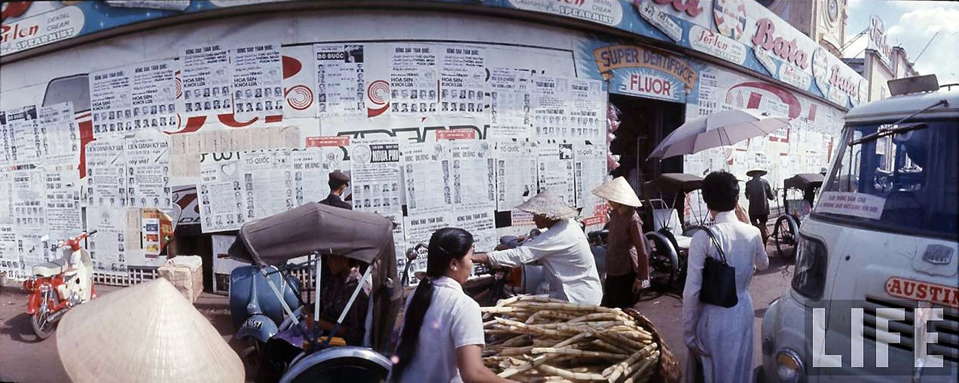 Saigon 1967 - Bầu cử Tổng thống. Saigon Election Posters