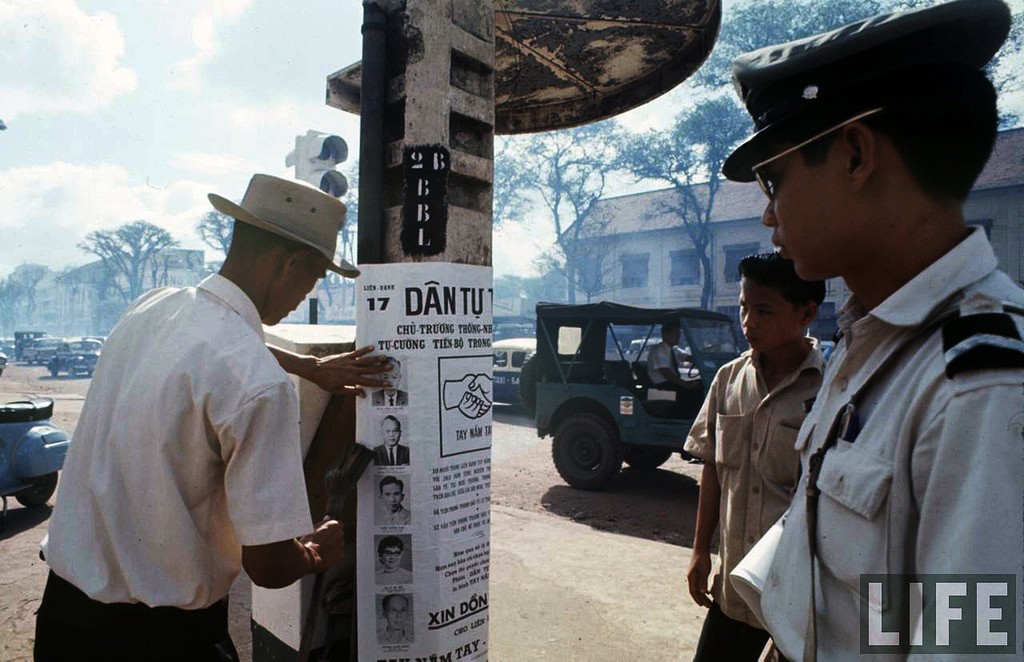Saigon 1967 - Bầu cử Tổng thống. Saigon Election Posters
