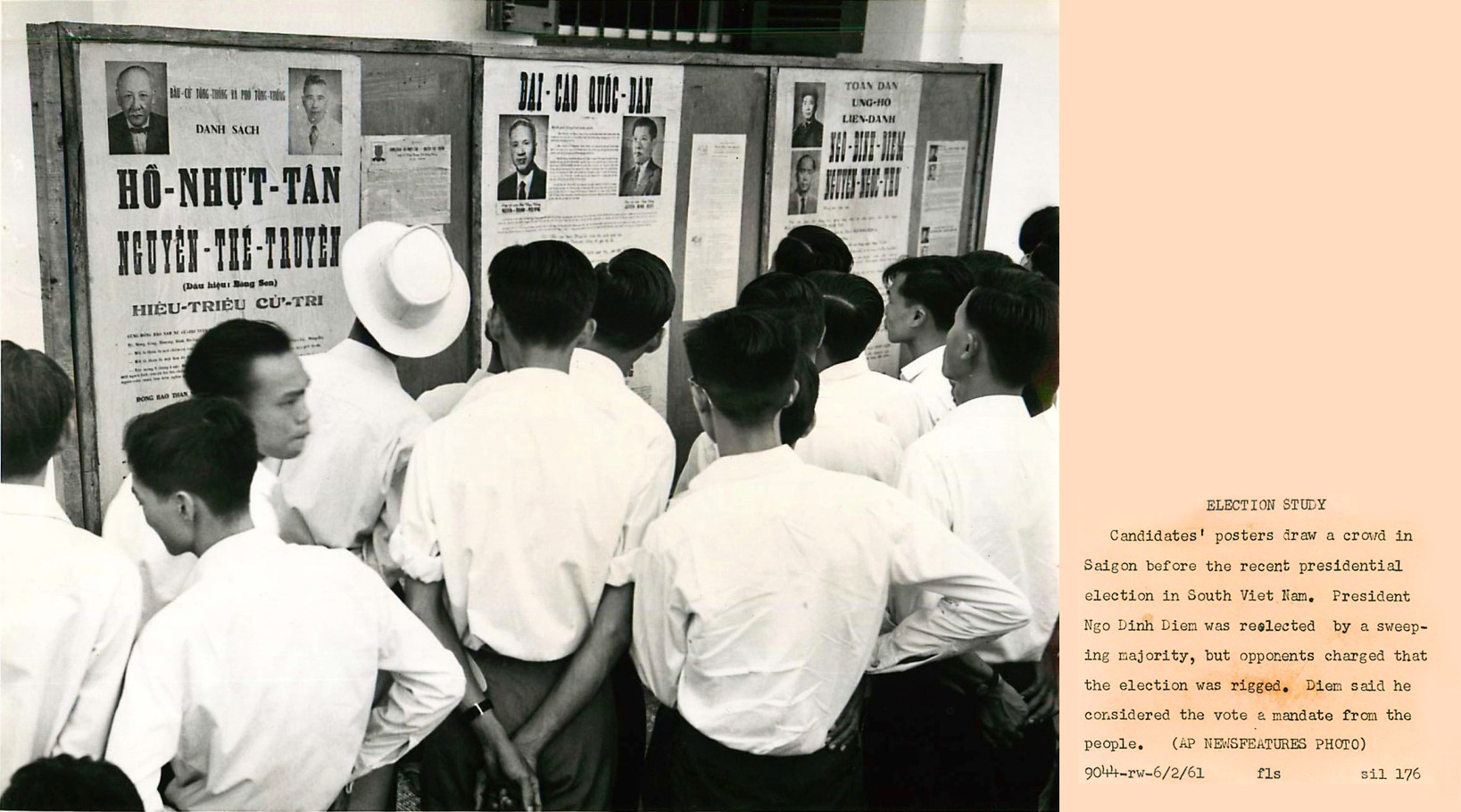 Saigon Election Posters