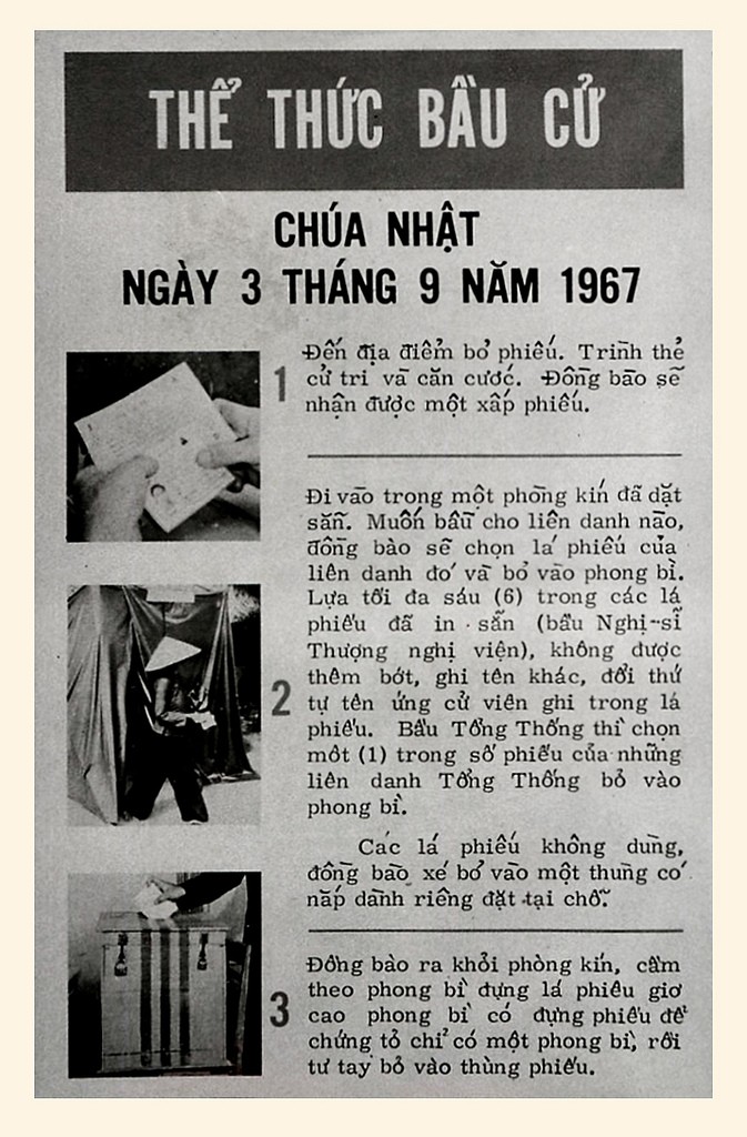 03.09.1967 - Voting, Campaigns & Elections in Vietnam