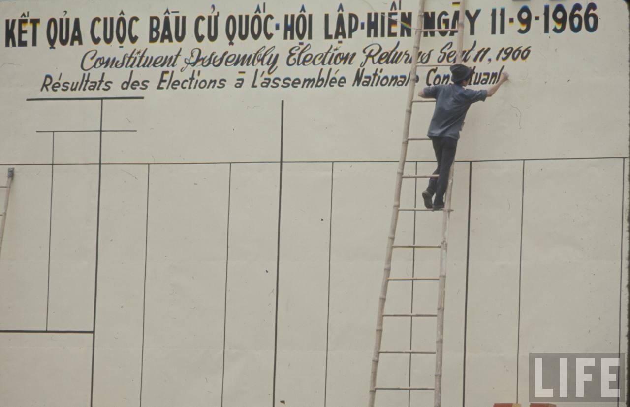 11.9.1966 - Kết quả cuộc Bầu cử quốc hội lập hiến