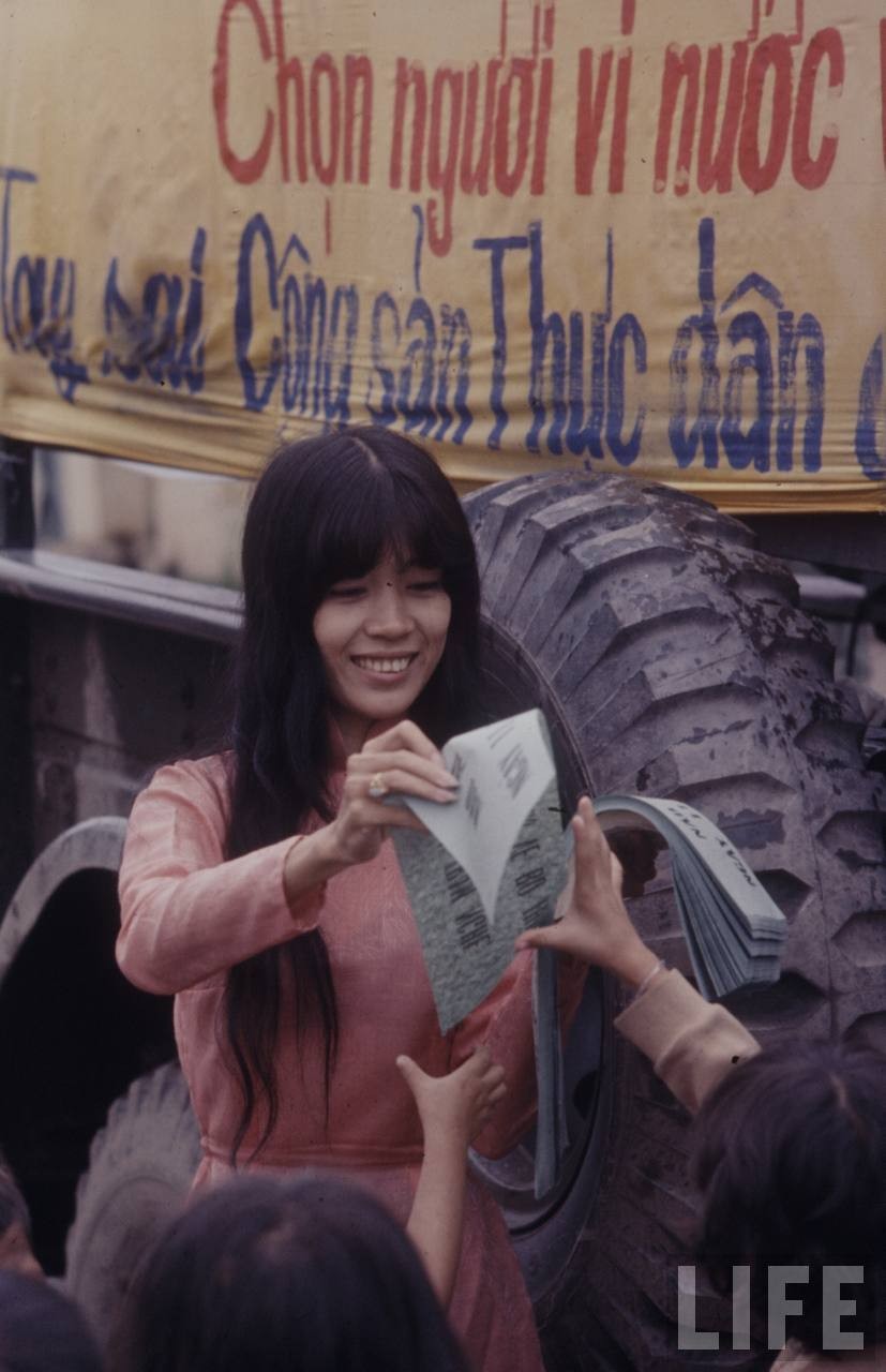 Saigon 10.09.1966 - Bầu cử Tổng thống.