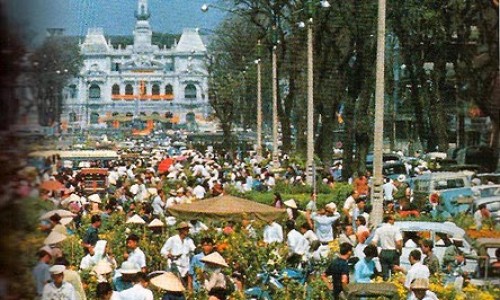 Tết xưa , chợ hoa Sài Gòn 5