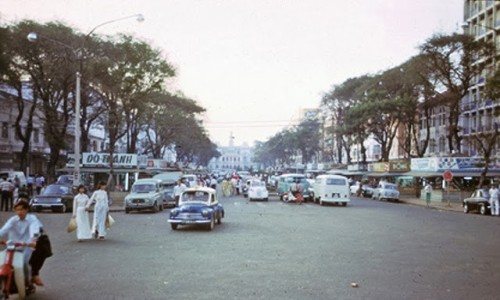 Tết xưa , chợ hoa Sài Gòn 21