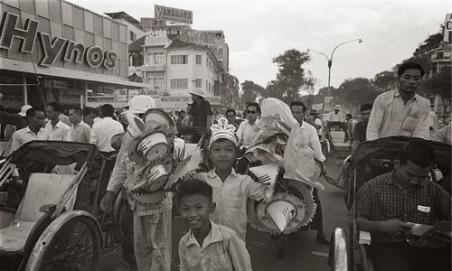 Tết xưa , chợ hoa Sài Gòn 25