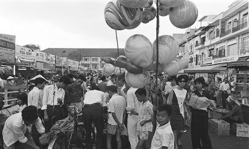 Tết xưa , chợ hoa Sài Gòn 27
