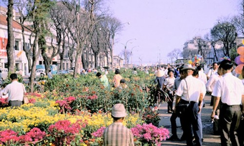 Tết xưa , chợ hoa Sài Gòn 29