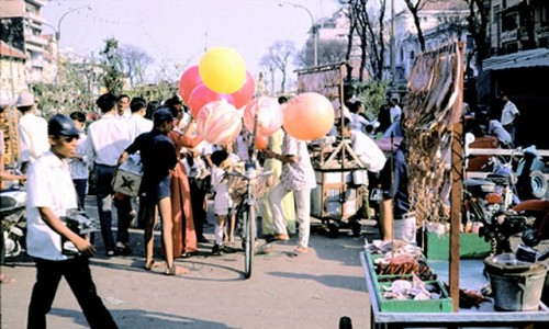Tết xưa , chợ hoa Sài Gòn 32