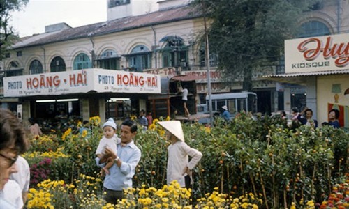 Tết xưa , chợ hoa Sài Gòn 37