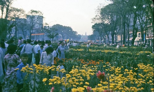 Tết xưa , chợ hoa Sài Gòn 40