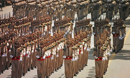 Saigon 1971 - National Day. Photo by Bruno Barbey