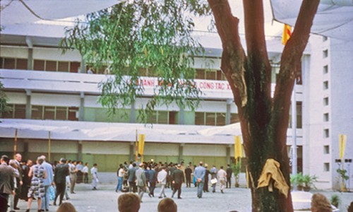 Lễ khánh thành trường Công tác Xã hội tại Sài Gòn - Dedication - School of Social Work in Saigon, 1971