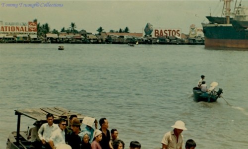 Saigon River - Saigon 1970 - Photo by Dick Hughey