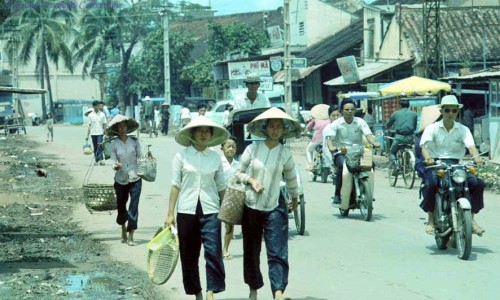 Mỹ Tho / Định Tường xưa 1969 - Photo by Jacques Teyssier