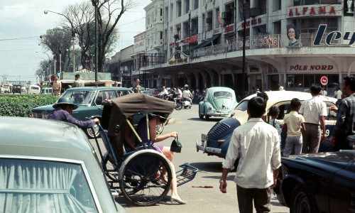 Saigon Nov 1968, Le Loi and Nguyen Hue - Photo by Brian Wickham