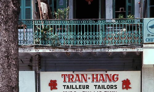 Saigon 1969 - Đường Thái Lập Thành, nay là Đông Du - Photo by Brian Wickham
