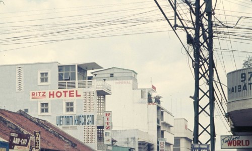 Tháng 3/1969. Nơi giao cắt giữa công trường Lam Sơn với đường Hai Bà Trưng.