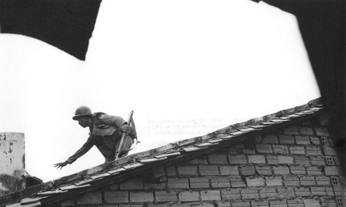 Saigon 31 January 1968 - Lính Nhảy Dù VNCH - Photo by Douglas Pike Collection