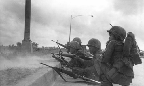 Saigon 1968 - Newport Bridge - Photo by  Douglas Pike Collection