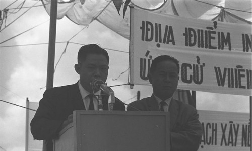 1967 - ƯCV Trương Đình Dzu vận động tranh cử tại tỉnh Phong Dinh (Cần Thơ)