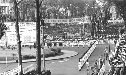 Lễ nhậm chức Nhiệm kỳ 1 (1967-1971) của TT Nguyễn Văn Thiệu