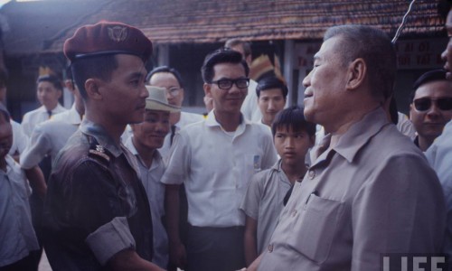 Saigon 1967 - Bầu cử Tổng thống.Ứng cử viên Tran van Huong