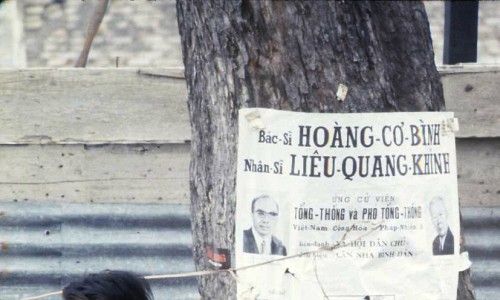 Saigon 1967 - Bầu cử Tổng thống.Saigon Election Posters