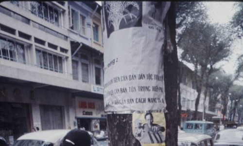 Saigon 1967 - Bầu cử Tổng thống. Saigon Election Posters