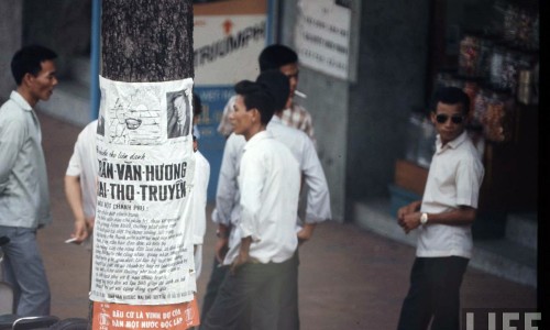 Saigon 1967 - Bầu cử Tổng thống. Saigon Election Posters