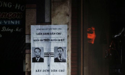 Saigon 1967 - Bầu cử Tổng thống. Saigon Election Posters