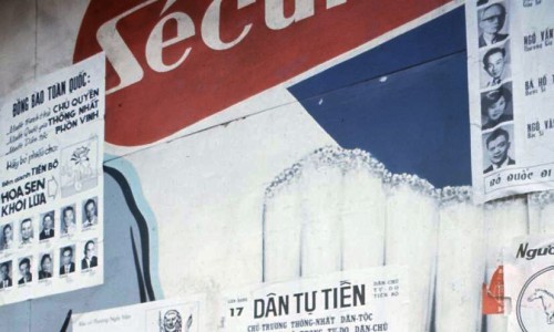 Saigon 1967 - Bầu cử Tổng thống. Saigon Election Posters