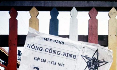 Saigon 1967 - Bầu cử Tổng thống.Saigon Election Posters