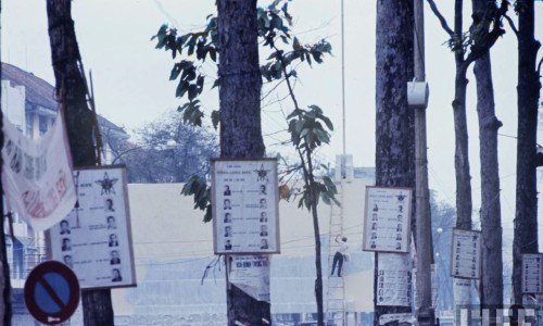 Saigon 1967 - Bầu cử Tổng thống. Saigon Election Posters