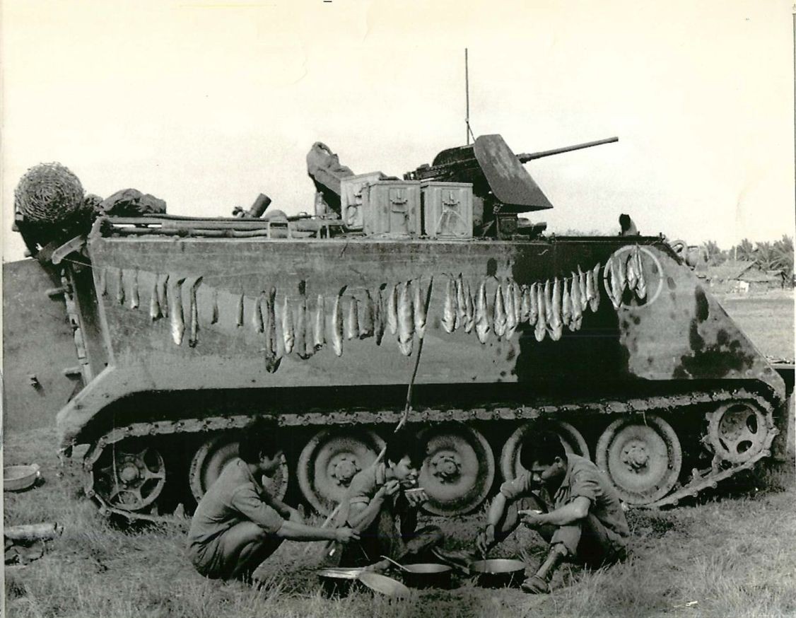 ARVN M125 mortar track
