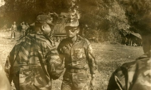Tr Tá Nguyễn đình Bảo tại Campuchia 8/1971