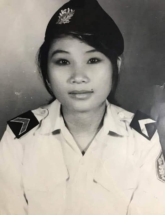 một nữ cảnh sát viên VNCH